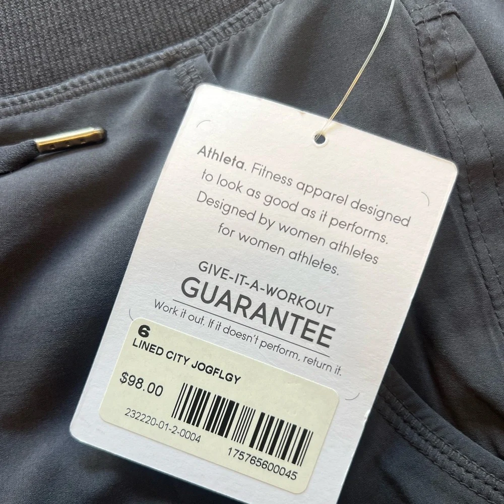 Athleta lined city jogger - Picture 7 of 12